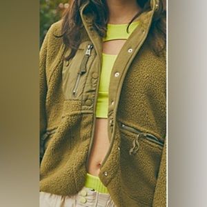 ⚡️FLASH SALE ⚡️ Free people hit the slopes fleece jacket